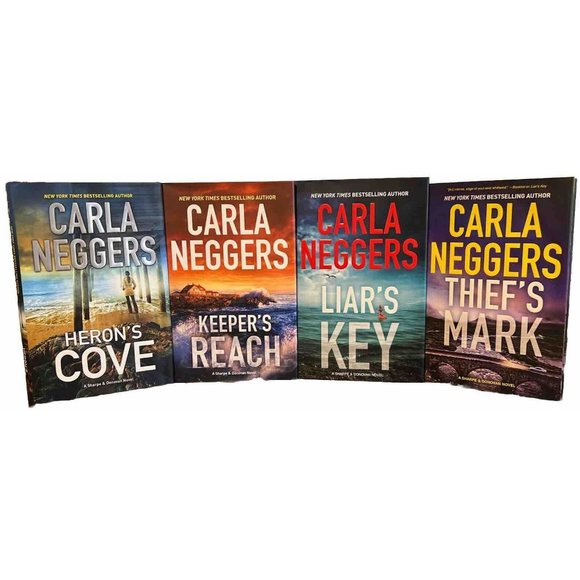 Carla Neggers Other - Carla Neggers Lot Of 4 Romantic Suspense Hardcover Books